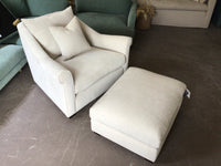 Couch & Co Armchair with Footstool