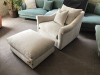 Couch & Co Armchair with Footstool