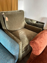 Green Swivel Armchair